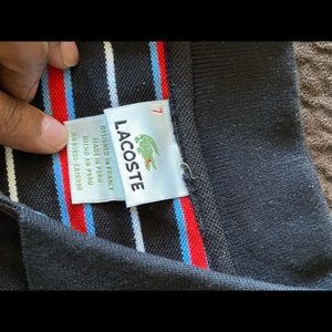 Polo striped Lacoste shirt